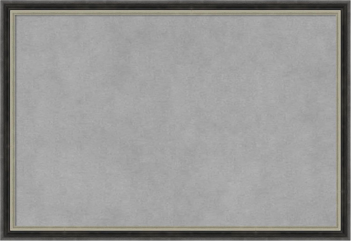 Amanti Art Black Framed Magnetic Board 13x19 Small Vision Board
