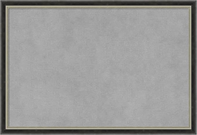 Amanti Art Black Framed Magnetic Board 13x19 Small Vision Board by AmantiArt