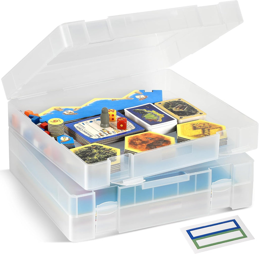 art and craft organizers and storage case – shown in use
