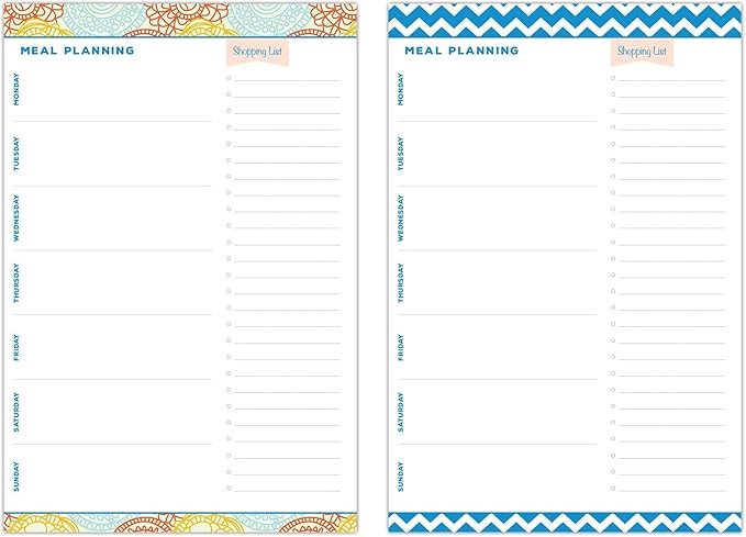 Meal Planning Pad 6"x9", 80 Sheets Per Pad - Image 4