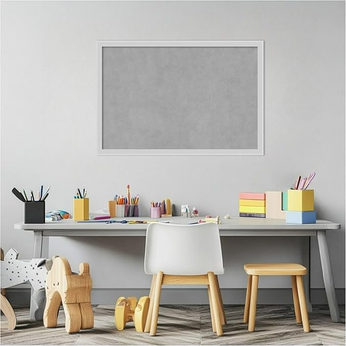 Amanti Art Silver Framed Magnetic Board 17x25 Medium Vision Board - Image 5