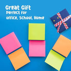 Sticky Notes 3x3 in 100 Sheets/Pad, Self-Sticky Note Pads, 6 Bright Colors - Image 7