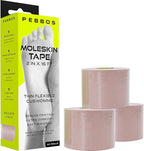 Pebbos Moleskin Tape – 2in x 16ft – Anti-Friction Cushioning Tape | by Unknown