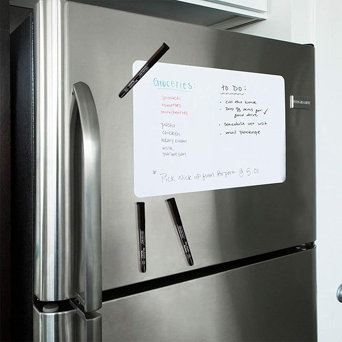 Shuttle Art Dry Erase Markers, 15 Pack Black Magnetic Whiteboard Markers - Image 5