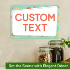 Custom Sign, Custom Street Sign, 11 Font Colors, 13 Font Styles, 4 Hole Options - Image 4