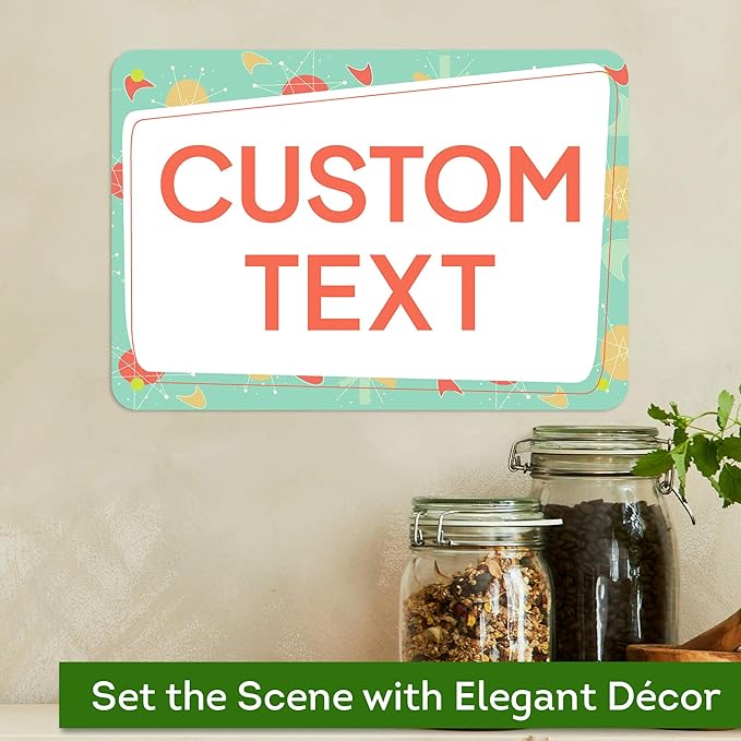Custom Sign, Custom Street Sign, 11 Font Colors, 13 Font Styles, 4 Hole Options - Image 4