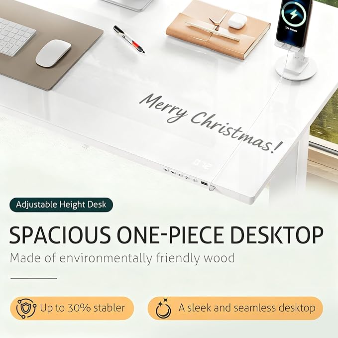 Furmax Glass Standing Desk - Image 4