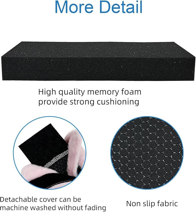SPRING SEAON Wheelchair Armrest Covers 2 Pack Soft Memory Foam Wheelchair - Image 5