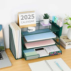 OPNICE Desk Organizer, 4-Tier Desktop File Organizer - Image 4