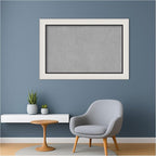 Amanti Art Silver Framed Magnetic Board 26x38 Large Vision Board - Image 5