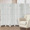 Leesinwing Wood Room Divider 6 Panel Folding Privacy Screen, Classic 5.6Ft by Leesinwing