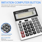 Desk Calculator 12 Digit Extra Large LCD Display, Touch Comfortable - Image 5