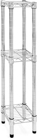 Shelving Inc. 8" d x 8" w Chrome Wire Shelving by ShelvingInc