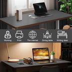 DAWNTREES Desk Mat Protector, PU Leather Desk Pad, Non Slip, Large Mouse Pad - Image 3