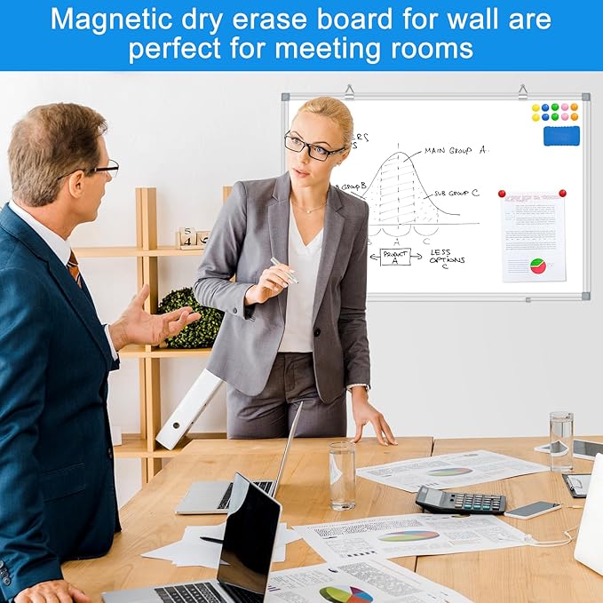 White Board Dry Erase Whiteboard - Image 5