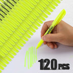 cloudriver Yellow Highlighters, Bulk Pack Of 120, Bright Color Highlighter - Image 3