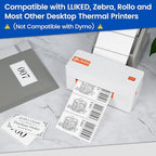 L LIKED 4" x 2" Blank Removable Labels - Image 6