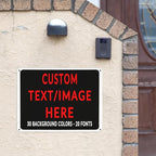 Custom Sign Personalized Custom Metal Sign, Customize - Image 3