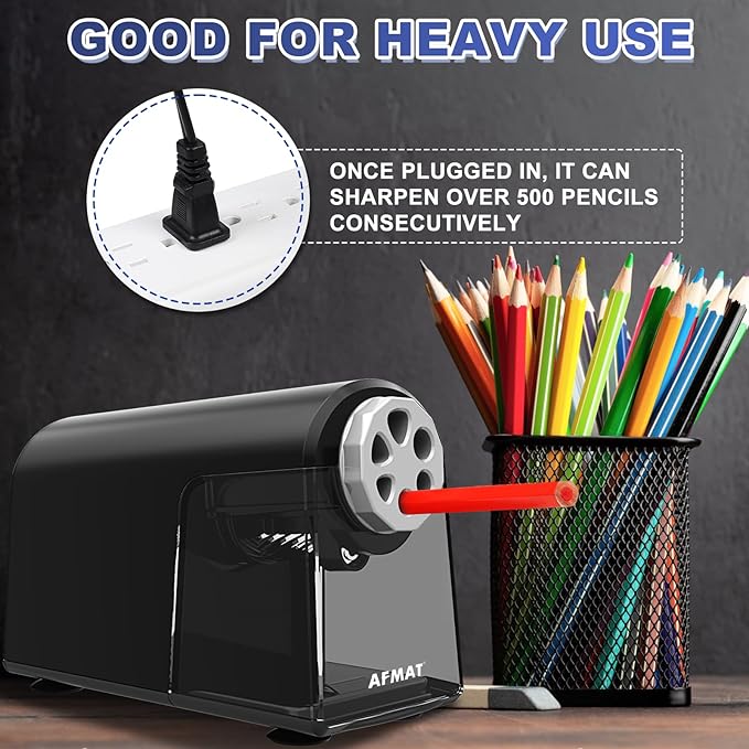 AFMAT Electric Pencil Sharpener - Image 5