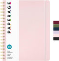 PAPERAGE Lined Spiral Journal Notebook, 160 Pages, Large B5 Hardcover Journal by PAPERAGE