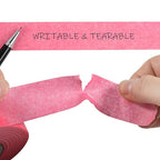 KIWIHUB Pink Painter's Tape, DIY Crafting, Decoration and School Projects - Image 2