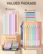 Nicpro 33PCS Aesthetic Highlighter and Gel Pen set - Image 2