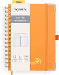POPRUN Spiral Dotted Journal Notebook, by POPRUN