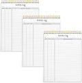 Better Office Products Activity Log Notepad, 8.5" x 11", Planning Note Pad by BetterOfficeProducts