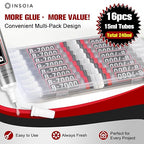 B7000 Rhinestone Glue Clear 16 PCS 15ml – Strong Transparent No Trace Jewelry - Image 2