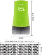 Guard Your ID Advanced Roller Identity Theft Prevention Security Stamp Green - Image 6