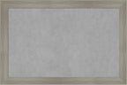 Amanti Art Grey Framed Magnetic Board 24x36 Large Vision Board by AmantiArt
