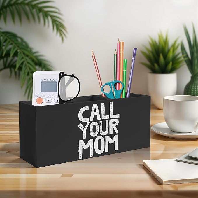 Exqcom Funny Call Your Mom Pen Pencil Holder - Image 3