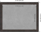 Amanti Art Black Framed Magnetic Board 21x27 Medium Vision Board - Image 4