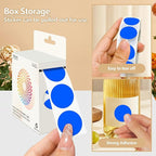 Blue 1 Inch Round Color Coding Dot Labels, 10 Rolls 10000 Dot Stickers in - Image 3