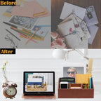 Boershun Desk Organizer, Mail Organizer Countertop, Bills Organizer, Mail - Image 7