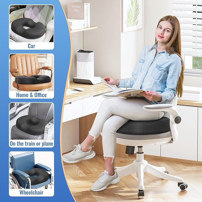 CloudBliss Donut Pillow Seat Cushion - Image 6