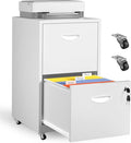 Kubohogar 2 Drawer Mobile File Cabinet by Kubohogar