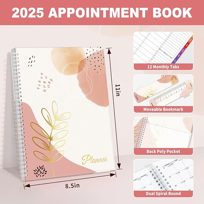 SUNEE 2026 Appointment Book, Quarter-Hourly, Weekly & Monthly - Image 4