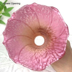 Bieye LS20 Lily Flower Blown Glass Lampshade - Image 3