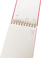 Peanuts Jotter by Graphique Luxe Collection, Fabric-Wrapped Hardcover Spiral - Image 2