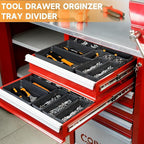 FLYVOLE Tool Box Organizer Tray, Toolbox Desk Drawer Organizer, Tool Box Tray - Image 3