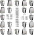 KSWLOR 20 PCS Office Desk Partition Support Bracket, Desk Divider Clamp by KSWLOR