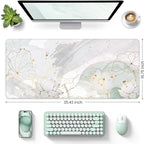 iCasso Desk Cover Mat, Extra Large Lotus Mouse Pad, Desk Pad Mat, Office Matt - Image 3