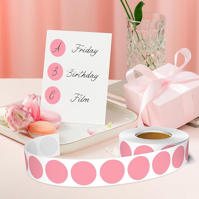 1 Inch Round Color Coding Labels, Round Color Dot Labels - Image 5