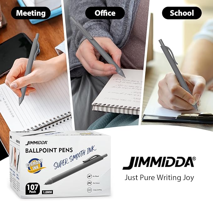 JIMMIDDA Ballpoint Pens Bulk - Image 7