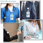 ID Badge Holder with Breakaway Lanyard, Lanyards - Image 3