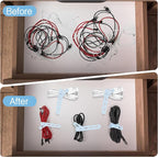Donruby 24Pcs Silicone Cable Ties - Image 6