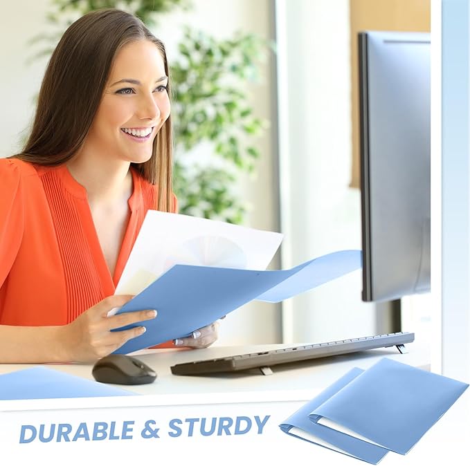Lincia 100 Pcs Plastic Folders - Image 5