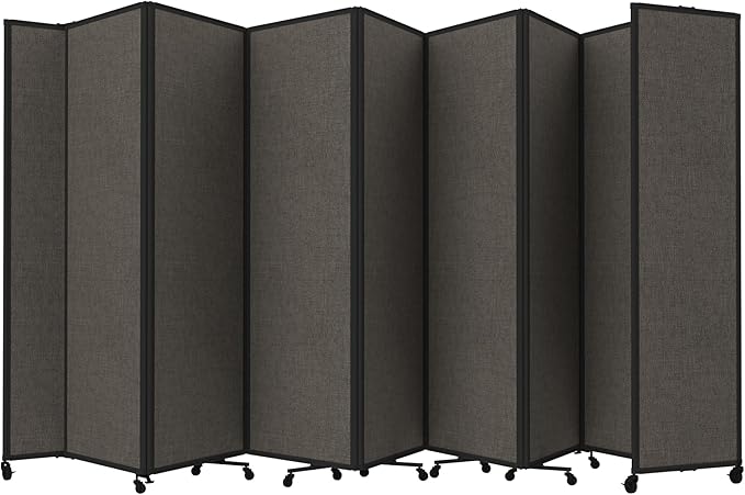Versare Room Divider 360 Portable Wall Partition | Folding Panels | Large by VERSARE