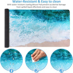 iCasso Extended Gaming Mouse Pad, Large Non-Slip Rubber Base Mousepad - Image 4